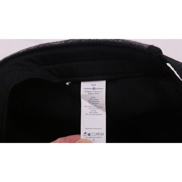 Lululemon Unisex Heather Gray Knit Adjustable Wicking Baseball Hat Cap - Picture 7 of 7